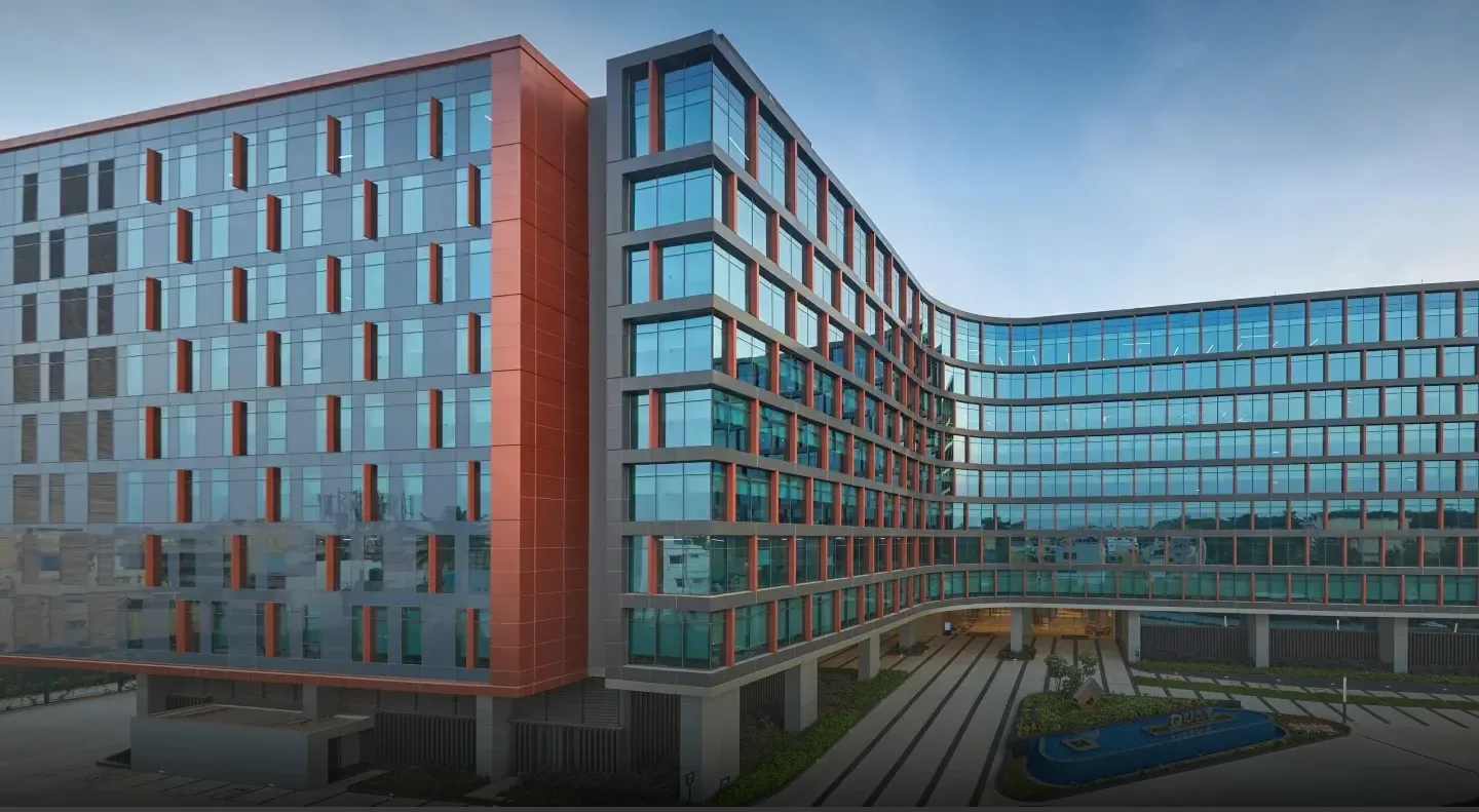 Bagmane Tech Park campus in CV Raman Nagar, where Nike India leased space across the Olympia and Tridib buildings