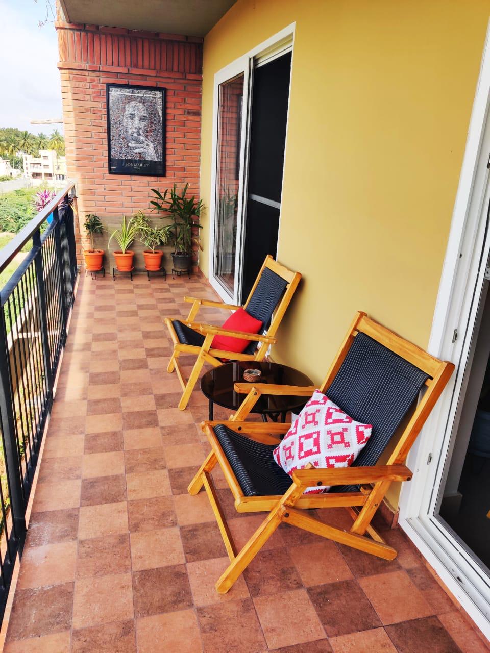 Hennur Road, Spacious 2BHK, Griha Unnathi, Serene Green Living