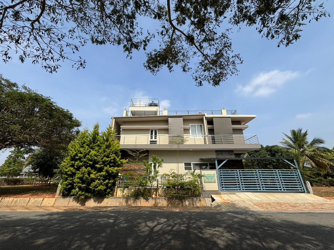 5 BHK Luxury Villa for Sale – Swiss Town, Sadahalli (Inside Clarks Exotica Resort)