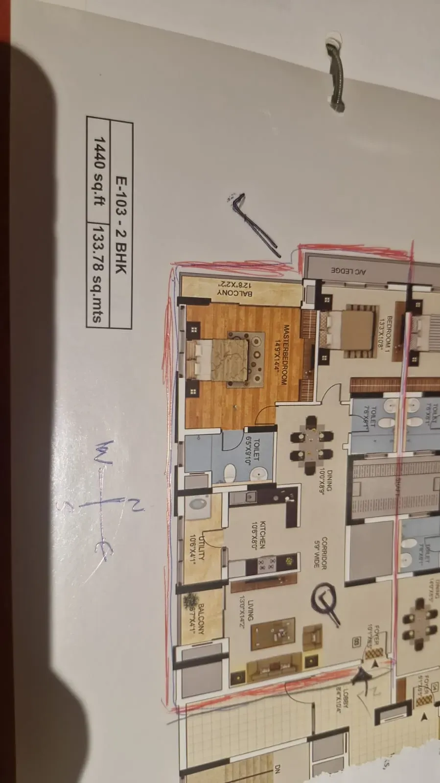 Manyata Tech Park | Premium 2 BHK Garden View | 1,440 Sq. Ft. 2