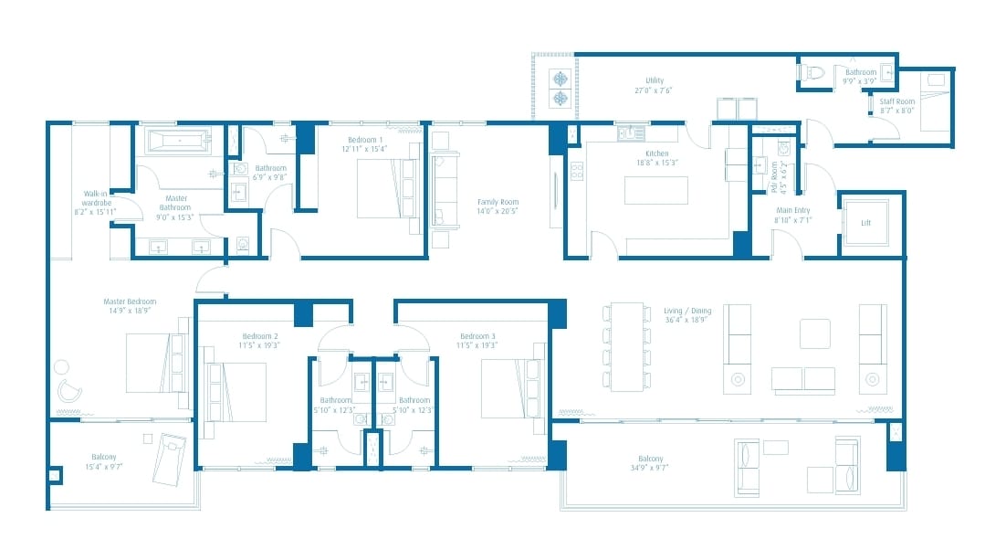 Hebbal | 4 BHK Luxury Resale | 5081 Sq. Ft. - Image 2