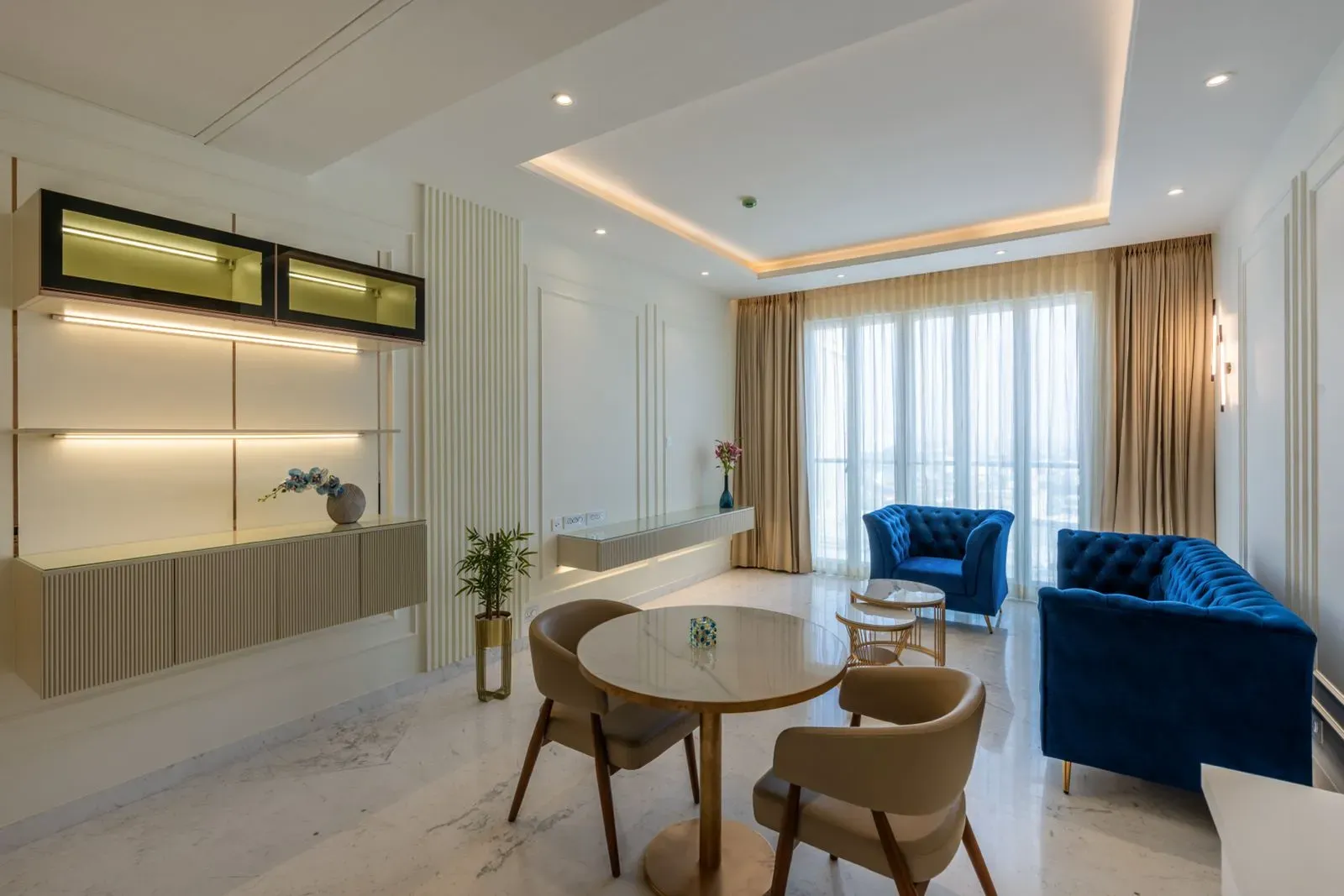 The Leela Residences, Bhartiya City | Ultra-Luxury 1BHK Designer Suite | 1177 Sq. Ft.