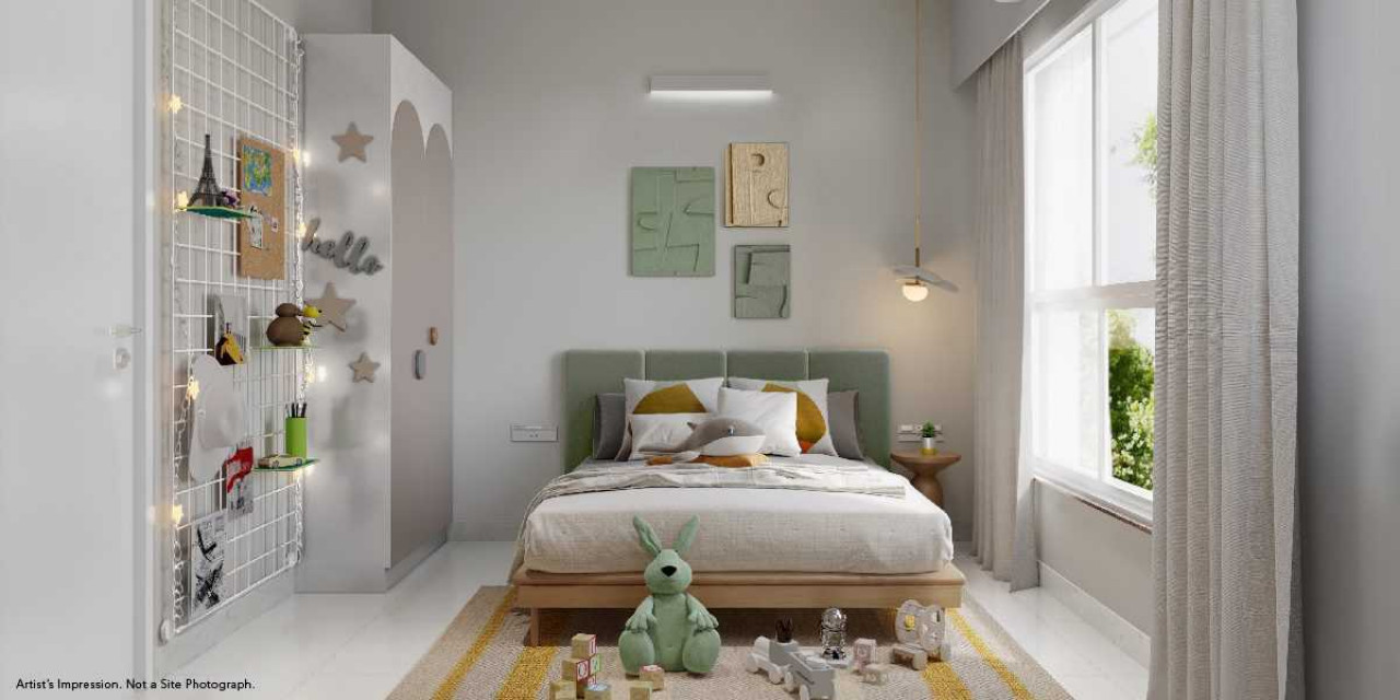 Sarjapur Road, Spacious 2BHK, Godrej Park Retreat, North-West Facing - Image 6