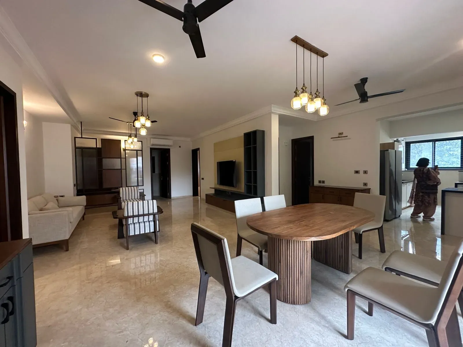 Available 3bhk furnished flat in Vaishnavi Premier - Image 9