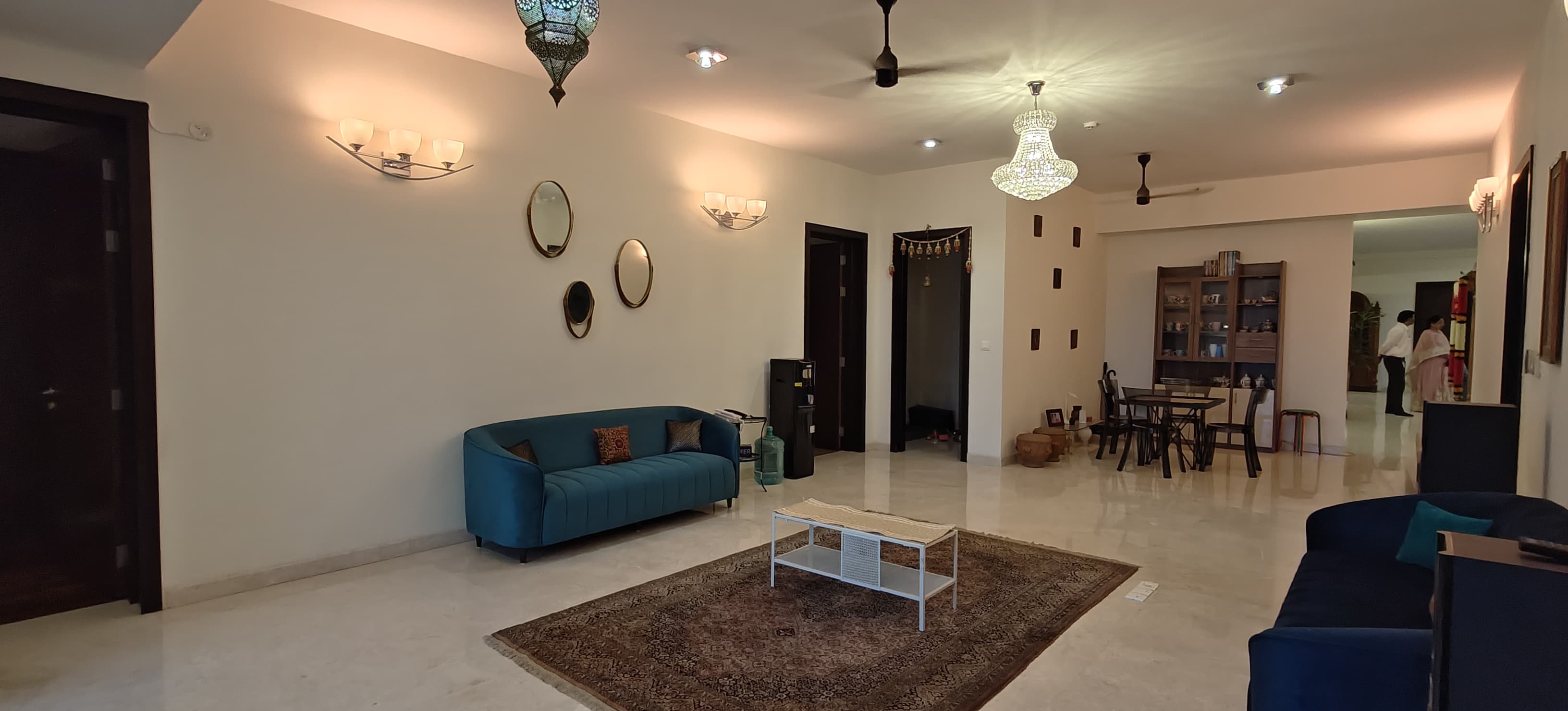 Whitefield, Grand 4BHK Sky Villa, Prestige White Meadows, Exclusive Rental