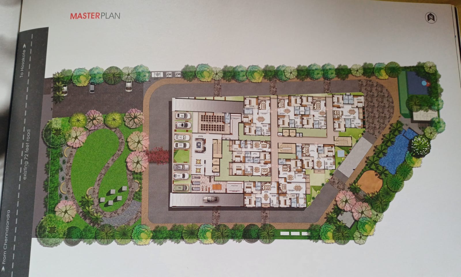 Cynosure, Whitefield | 2 BHK Apartment | 1,036 Sq. Ft. 1