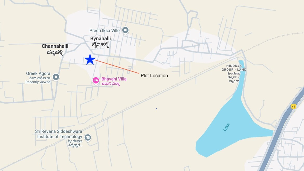 Residential Plots for sale in Byanahalli, Jala Hobli, Bangalore North