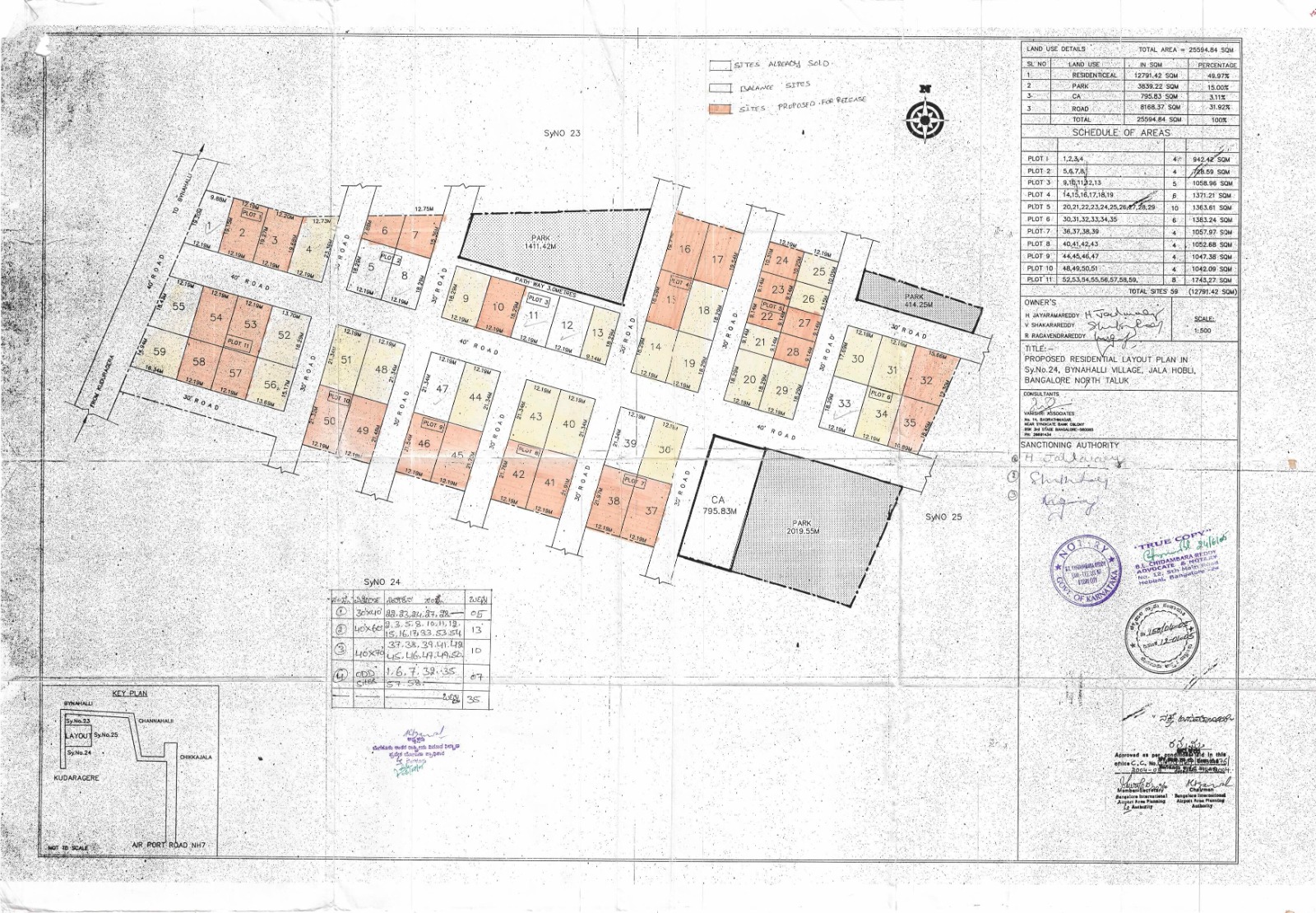 Residential Plots for sale in Byanahalli, Jala Hobli, Bangalore North - Image 2