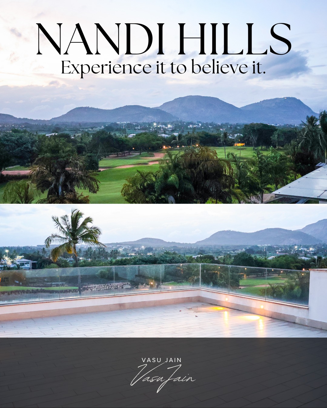 Prestige Golfshire - Golfside Villa with Nandi Hills Views – Exclusive Rental - Property in Bangalore