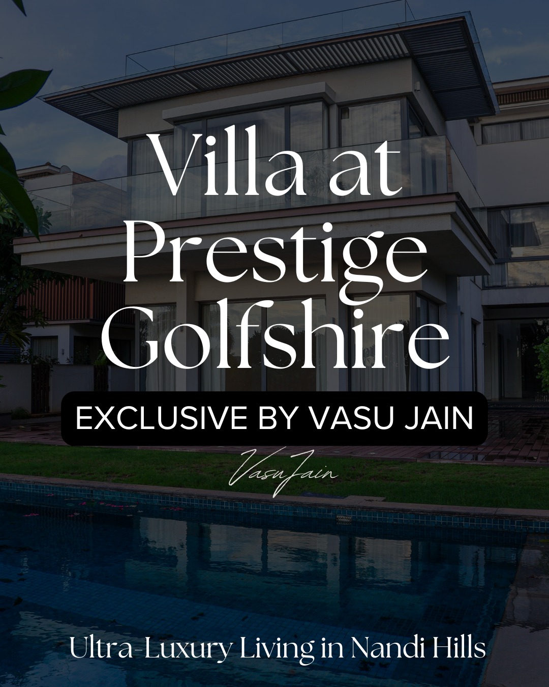 Prestige Golfshire - Golfside Villa with Nandi Hills Views – Exclusive Rental 