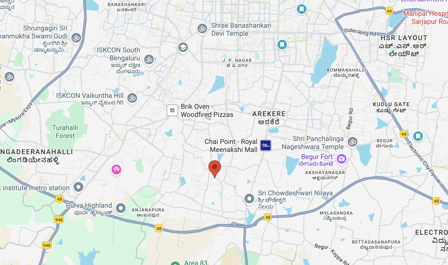 High-Visibility 5,042 Sq. Ft. Corner Plot | 3-Side Road | Royal County , JP Nagar..