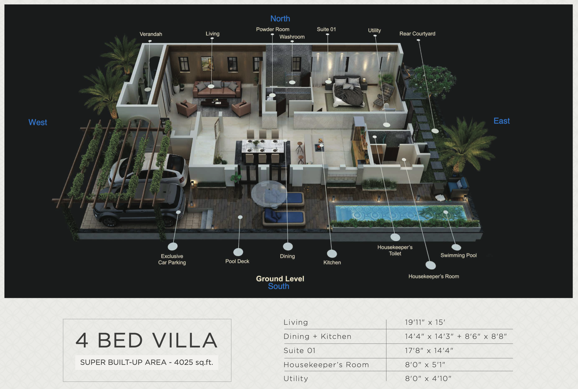 Yelahanka | 4 BHK, Northern California-Style Villa | 4025 Sq. Ft., TB Napa Valley - Image 2