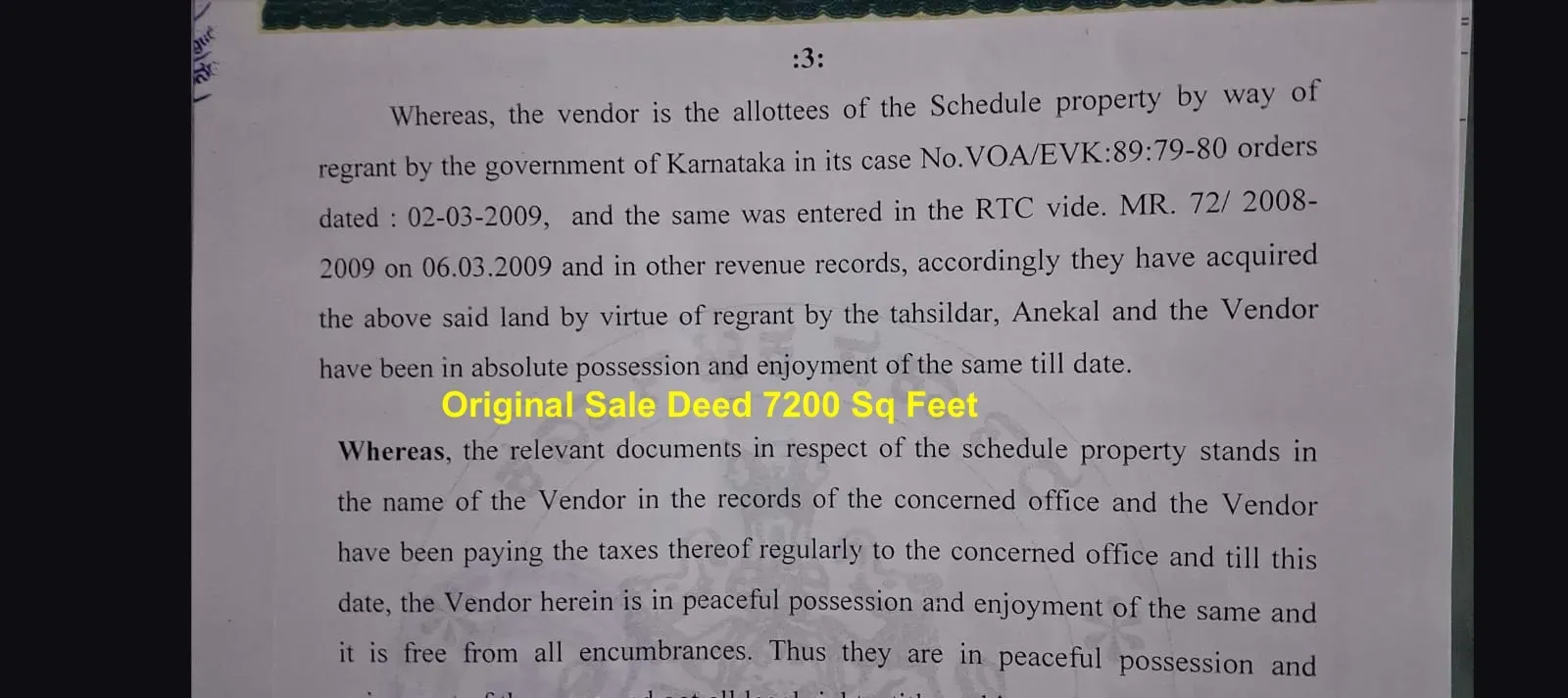 Bommasandra: Green City Farms | 3 Residential Plots | 2400 Sq. Ft. Size - Image 4