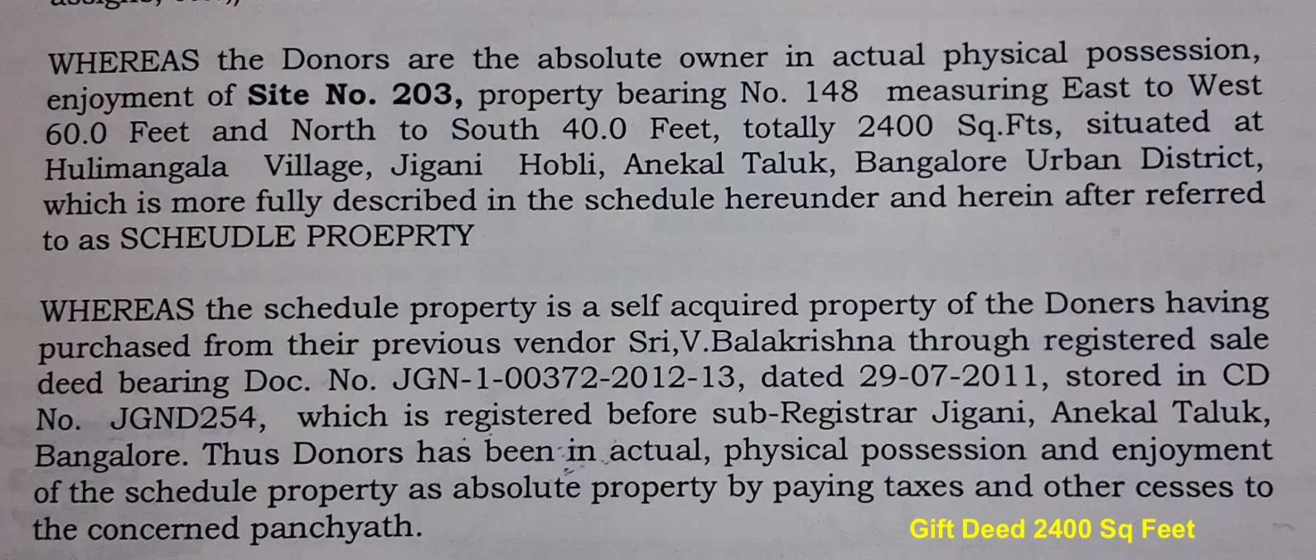 Bommasandra: Green City Farms | 3 Residential Plots | 2400 Sq. Ft. Size - Image 7