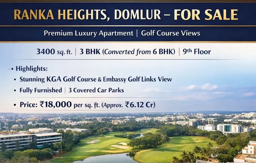 Domlur | 6 BHK Conversion | 3400 Sq. Ft.