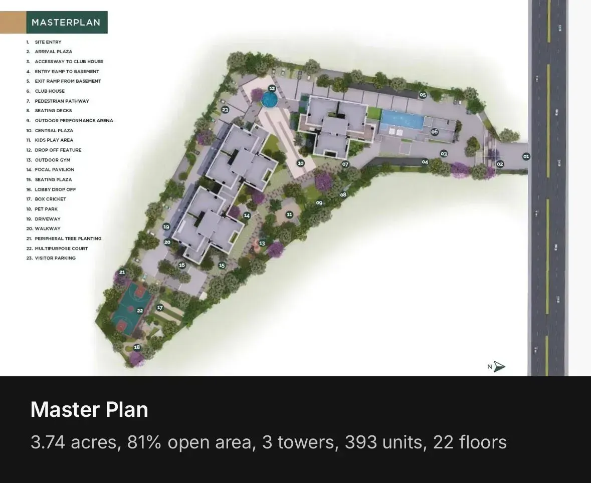 Embassy East Avenue | Whitefield | Premium 2BHK Residence | 1150 Sq. Ft. - Image 3