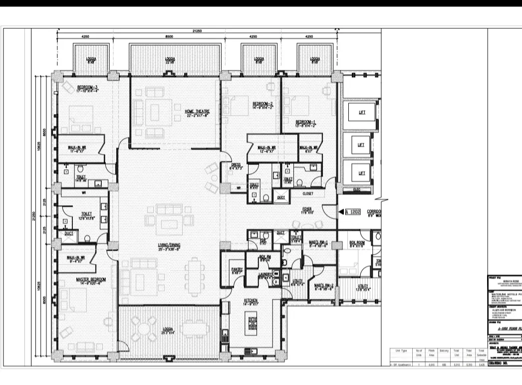 4 BHK Apartment UKN Miraya Rose Whitefield 1