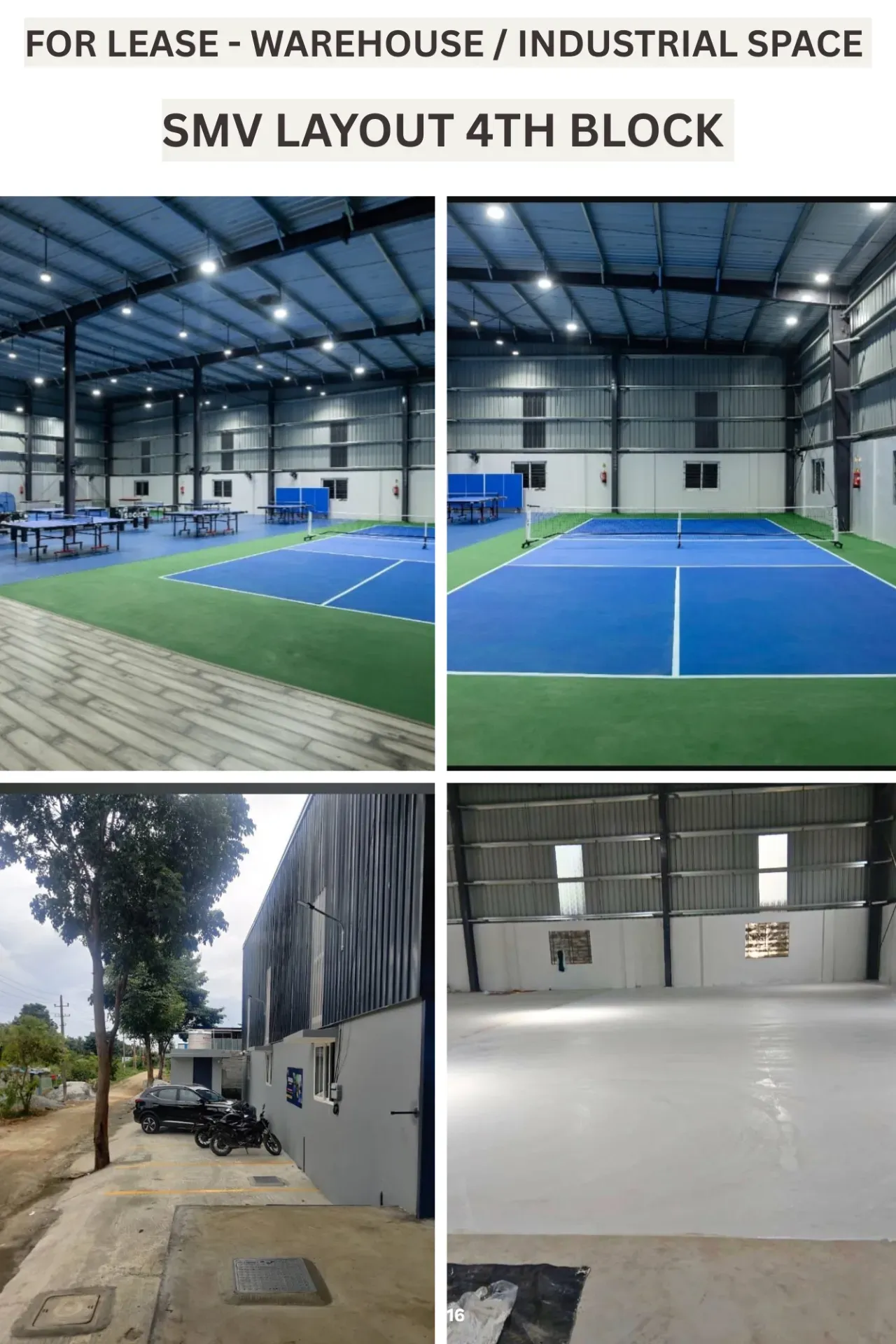 Sir M. Visvesvaraya Layout | Industrial Warehouse & Distribution Hub | 8900 Sq. Ft.